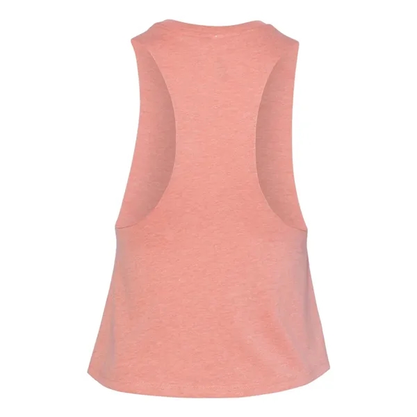 BELLA + CANVAS Women's Racerback Crop Tank - BELLA + CANVAS Women's Racerback Crop Tank - Image 25 of 34