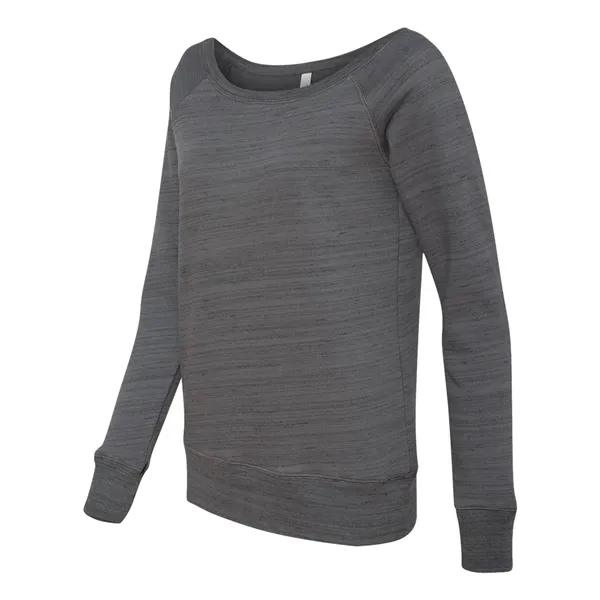BELLA + CANVAS Women's Sponge Fleece Wide Neck Sweatshirt - BELLA + CANVAS Women's Sponge Fleece Wide Neck Sweatshirt - Image 7 of 30