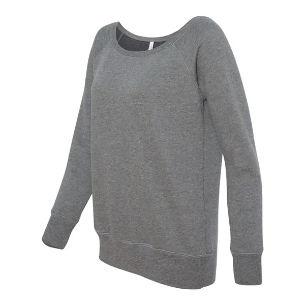 BELLA + CANVAS Women's Sponge Fleece Wide Neck Sweatshirt - BELLA + CANVAS Women's Sponge Fleece Wide Neck Sweatshirt - Image 10 of 30