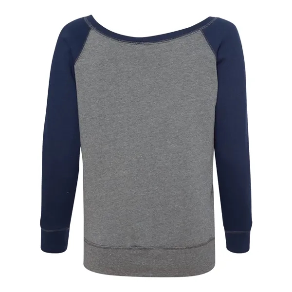 BELLA + CANVAS Women's Sponge Fleece Wide Neck Sweatshirt - BELLA + CANVAS Women's Sponge Fleece Wide Neck Sweatshirt - Image 17 of 30