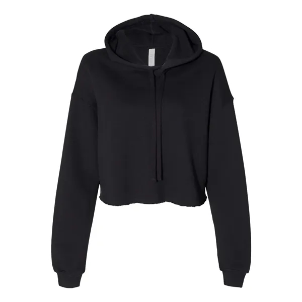 BELLA + CANVAS Women's Crop Fleece Hoodie - BELLA + CANVAS Women's Crop Fleece Hoodie - Image 3 of 27