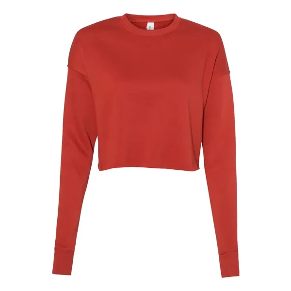 BELLA + CANVAS Women's Crop Crew Fleece - BELLA + CANVAS Women's Crop Crew Fleece - Image 3 of 14