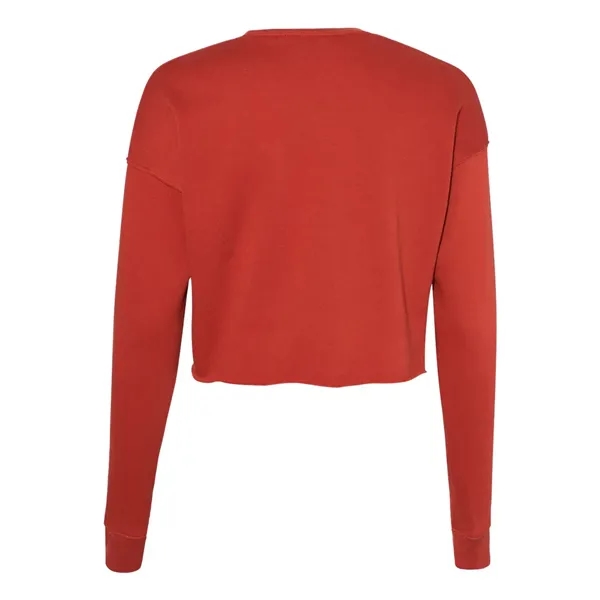 BELLA + CANVAS Women's Crop Crew Fleece - BELLA + CANVAS Women's Crop Crew Fleece - Image 4 of 14
