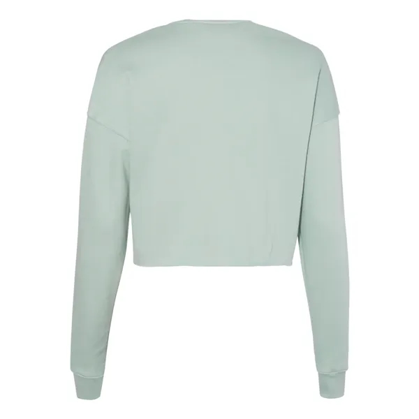 BELLA + CANVAS Women's Crop Crew Fleece - BELLA + CANVAS Women's Crop Crew Fleece - Image 8 of 14