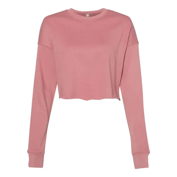 BELLA + CANVAS Women's Crop Crew Fleece - BELLA + CANVAS Women's Crop Crew Fleece - Image 9 of 14
