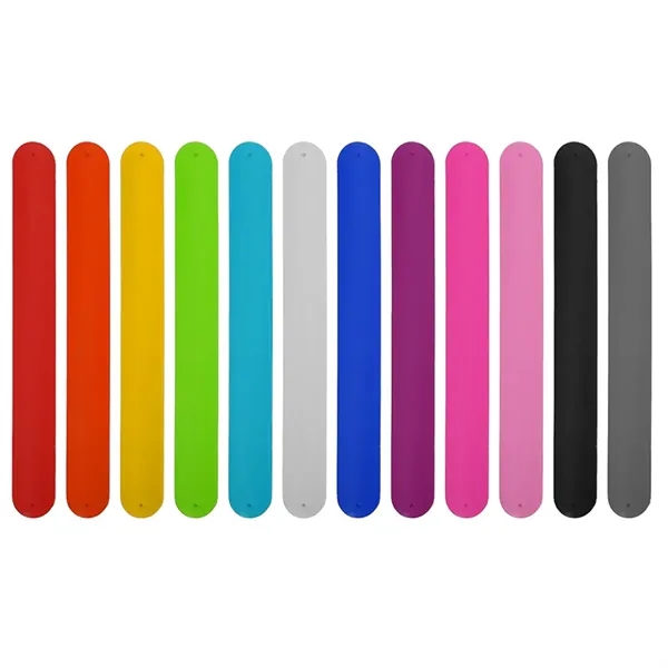 Silicone Slap Bracelet - Silicone Slap Bracelet - Image 2 of 6
