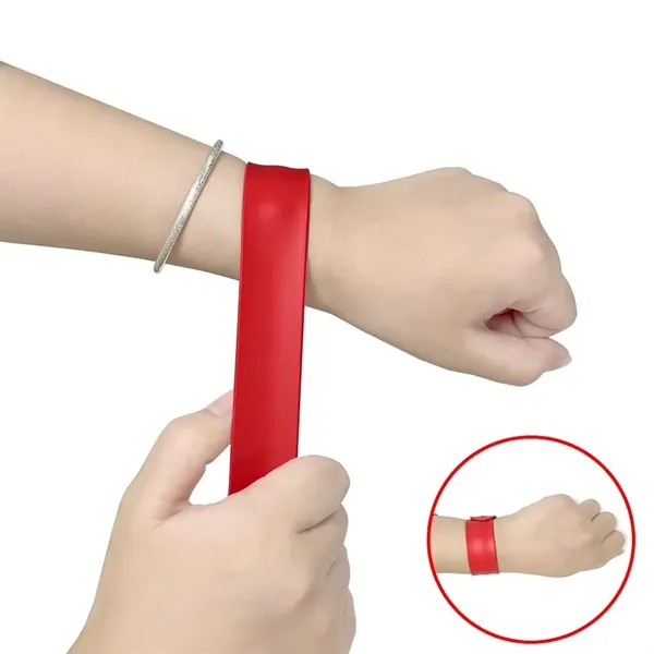 Silicone Slap Bracelet - Silicone Slap Bracelet - Image 3 of 6