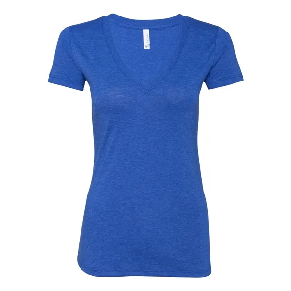 BELLA + CANVAS Women's Triblend Deep V-Neck Tee - BELLA + CANVAS Women's Triblend Deep V-Neck Tee - Image 23 of 27