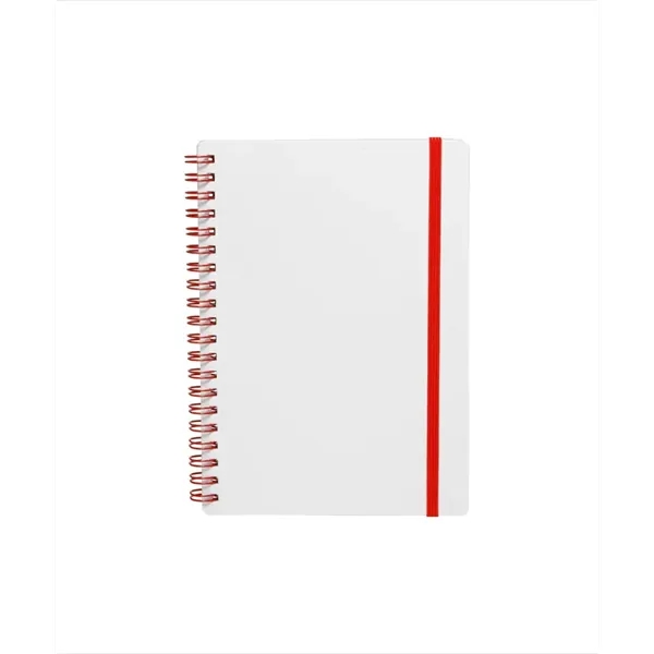 Union Printed, Frosted Eco Spiral Notebook Jotter - Union Printed, Frosted Eco Spiral Notebook Jotter - Image 3 of 4