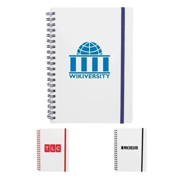 Union Printed, Frosted Eco Spiral Notebook Jotter - Union Printed, Frosted Eco Spiral Notebook Jotter - Image 0 of 4