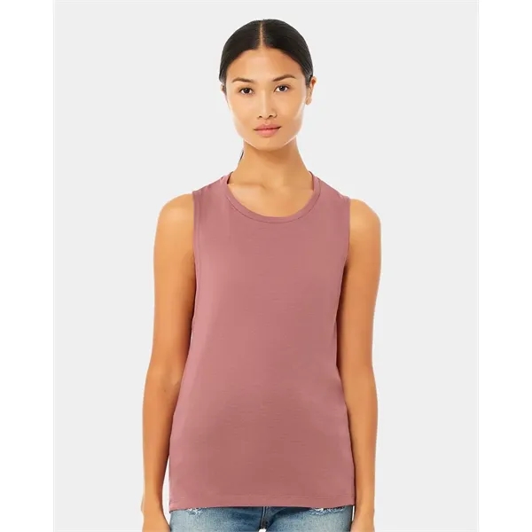 BELLA + CANVAS Women's Flowy Scoop Muscle Tank - BELLA + CANVAS Women's Flowy Scoop Muscle Tank - Image 0 of 84