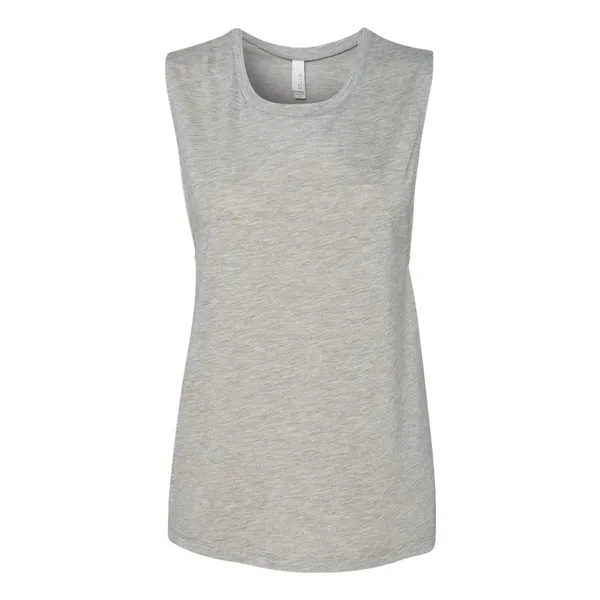 BELLA + CANVAS Women's Flowy Scoop Muscle Tank - BELLA + CANVAS Women's Flowy Scoop Muscle Tank - Image 4 of 84