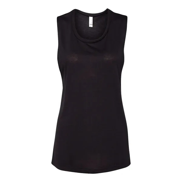 BELLA + CANVAS Women's Flowy Scoop Muscle Tank - BELLA + CANVAS Women's Flowy Scoop Muscle Tank - Image 7 of 84