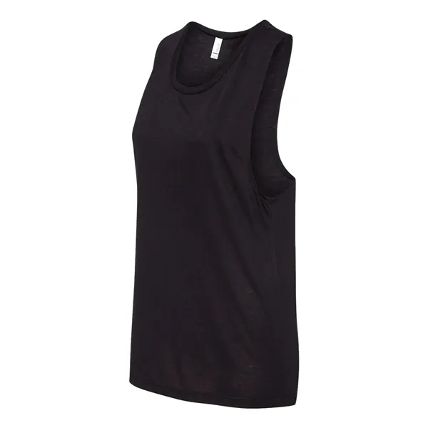 BELLA + CANVAS Women's Flowy Scoop Muscle Tank - BELLA + CANVAS Women's Flowy Scoop Muscle Tank - Image 8 of 84