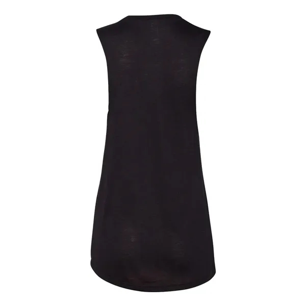 BELLA + CANVAS Women's Flowy Scoop Muscle Tank - BELLA + CANVAS Women's Flowy Scoop Muscle Tank - Image 9 of 84