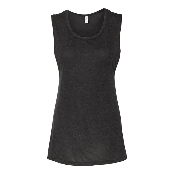 BELLA + CANVAS Women's Flowy Scoop Muscle Tank - BELLA + CANVAS Women's Flowy Scoop Muscle Tank - Image 10 of 84