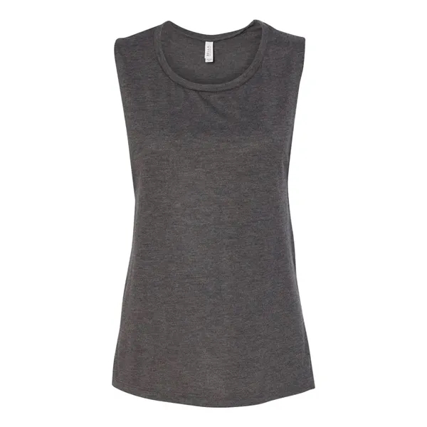 BELLA + CANVAS Women's Flowy Scoop Muscle Tank - BELLA + CANVAS Women's Flowy Scoop Muscle Tank - Image 23 of 84