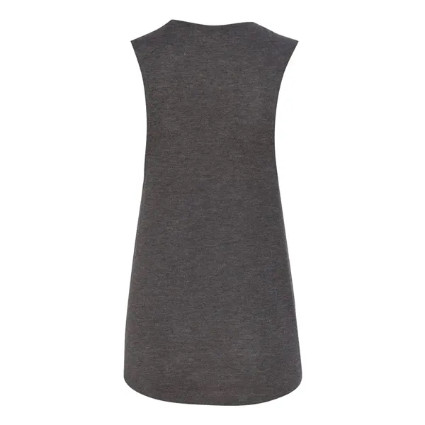 BELLA + CANVAS Women's Flowy Scoop Muscle Tank - BELLA + CANVAS Women's Flowy Scoop Muscle Tank - Image 25 of 84