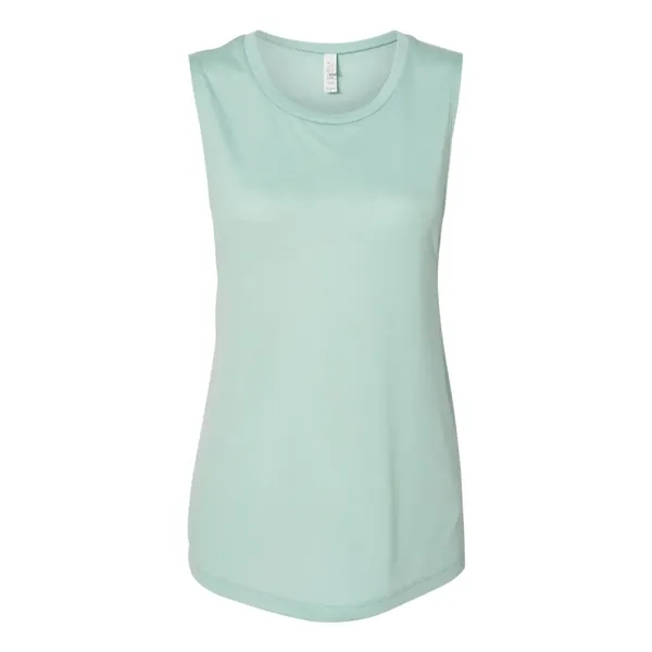 BELLA + CANVAS Women's Flowy Scoop Muscle Tank - BELLA + CANVAS Women's Flowy Scoop Muscle Tank - Image 28 of 84