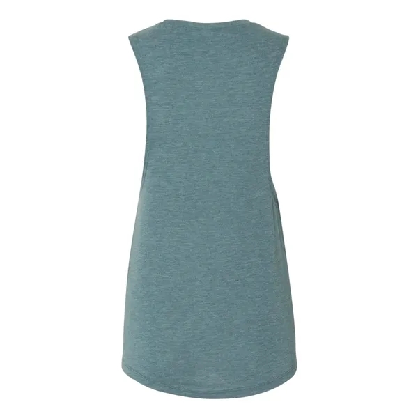 BELLA + CANVAS Women's Flowy Scoop Muscle Tank - BELLA + CANVAS Women's Flowy Scoop Muscle Tank - Image 31 of 84