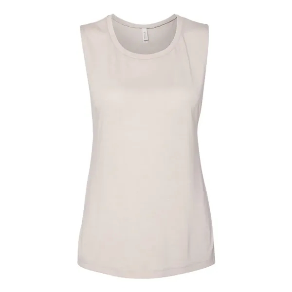 BELLA + CANVAS Women's Flowy Scoop Muscle Tank - BELLA + CANVAS Women's Flowy Scoop Muscle Tank - Image 32 of 84