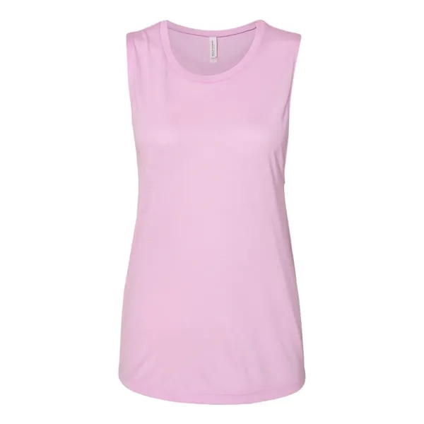 BELLA + CANVAS Women's Flowy Scoop Muscle Tank - BELLA + CANVAS Women's Flowy Scoop Muscle Tank - Image 40 of 84