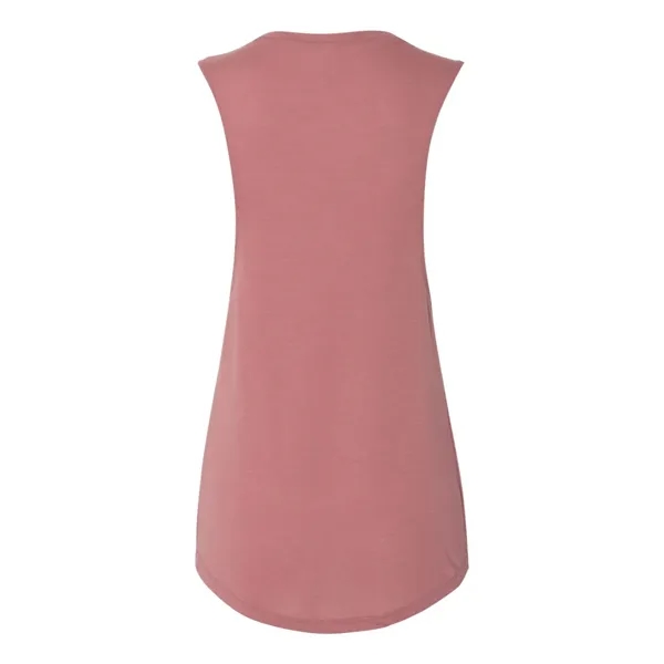 BELLA + CANVAS Women's Flowy Scoop Muscle Tank - BELLA + CANVAS Women's Flowy Scoop Muscle Tank - Image 43 of 84