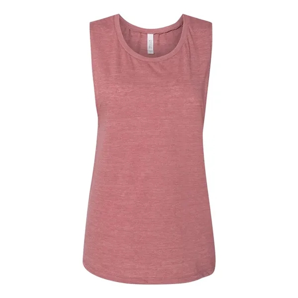 BELLA + CANVAS Women's Flowy Scoop Muscle Tank - BELLA + CANVAS Women's Flowy Scoop Muscle Tank - Image 44 of 84