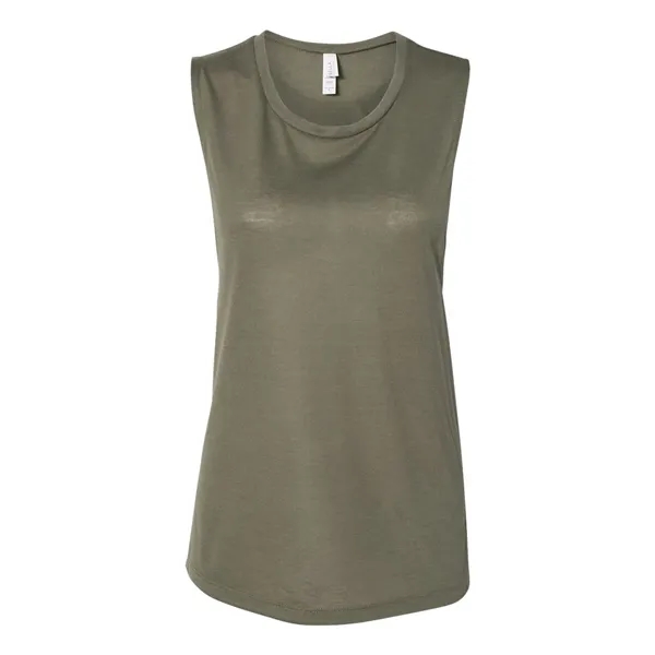 BELLA + CANVAS Women's Flowy Scoop Muscle Tank - BELLA + CANVAS Women's Flowy Scoop Muscle Tank - Image 48 of 84