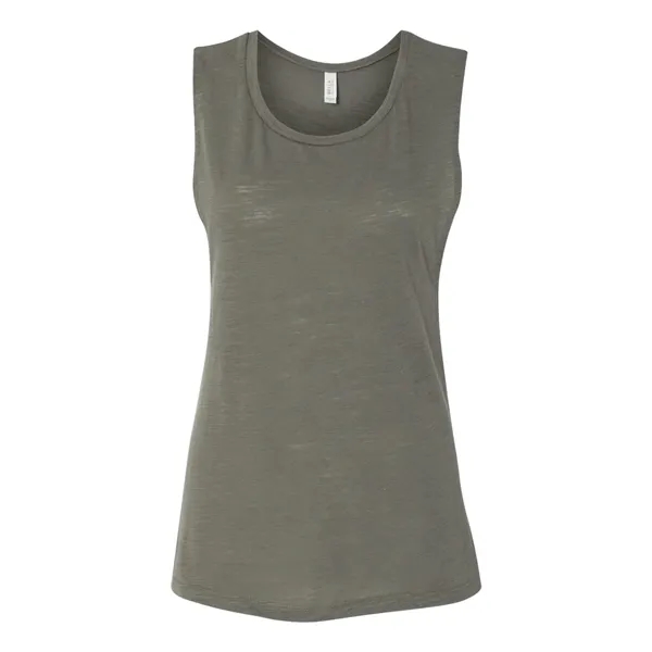 BELLA + CANVAS Women's Flowy Scoop Muscle Tank - BELLA + CANVAS Women's Flowy Scoop Muscle Tank - Image 55 of 84