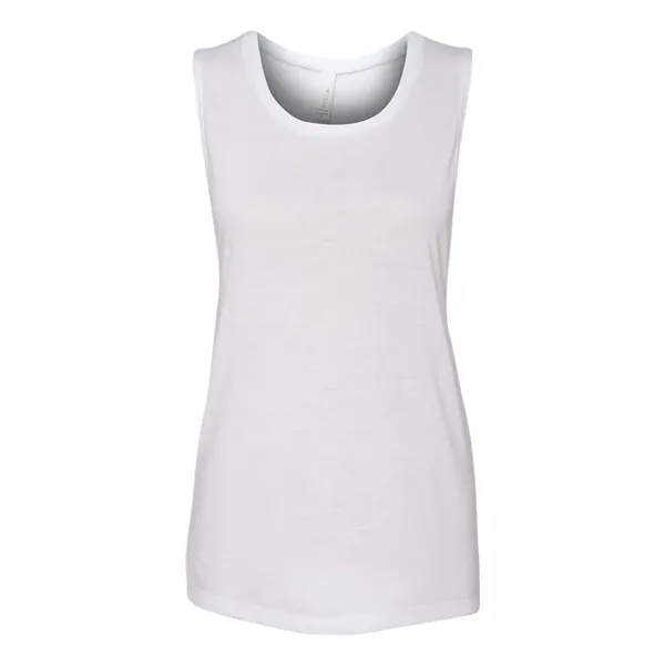 BELLA + CANVAS Women's Flowy Scoop Muscle Tank - BELLA + CANVAS Women's Flowy Scoop Muscle Tank - Image 76 of 84