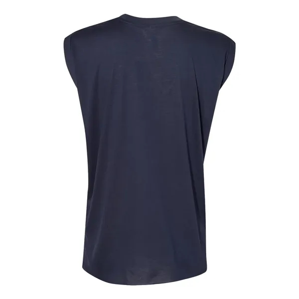 BELLA + CANVAS Women's Flowy Rolled Cuffs Muscle Tee - BELLA + CANVAS Women's Flowy Rolled Cuffs Muscle Tee - Image 14 of 22