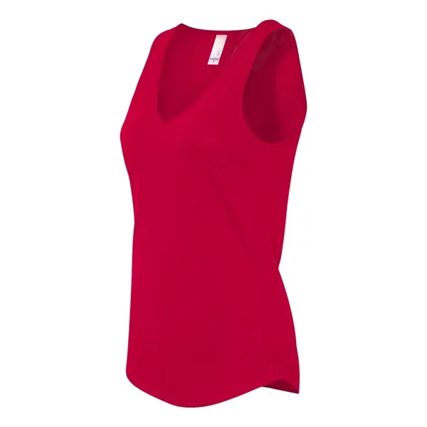 BELLA + CANVAS Women's Flowy V-Neck Tank - BELLA + CANVAS Women's Flowy V-Neck Tank - Image 20 of 33