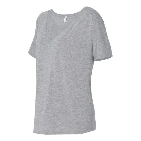 BELLA + CANVAS Women's Slouchy V-Neck Tee - BELLA + CANVAS Women's Slouchy V-Neck Tee - Image 2 of 59