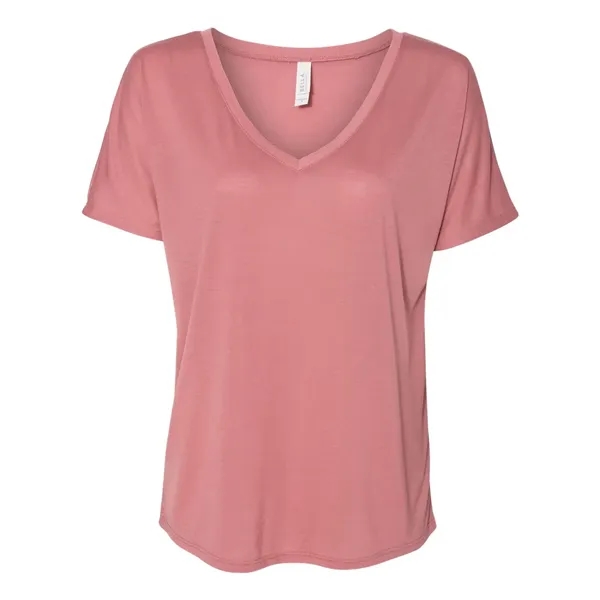 BELLA + CANVAS Women's Slouchy V-Neck Tee - BELLA + CANVAS Women's Slouchy V-Neck Tee - Image 33 of 59