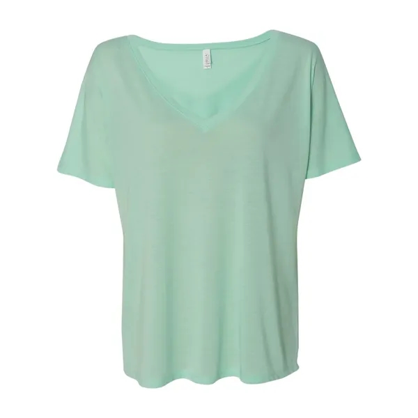 BELLA + CANVAS Women's Slouchy V-Neck Tee - BELLA + CANVAS Women's Slouchy V-Neck Tee - Image 38 of 59
