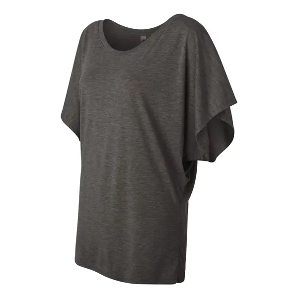 BELLA + CANVAS Women's Flowy Draped Dolman Tee - BELLA + CANVAS Women's Flowy Draped Dolman Tee - Image 2 of 9