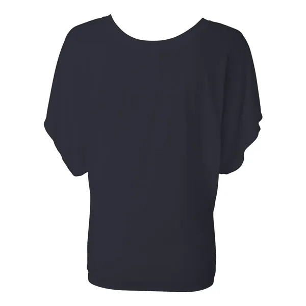 BELLA + CANVAS Women's Flowy Draped Dolman Tee - BELLA + CANVAS Women's Flowy Draped Dolman Tee - Image 8 of 9