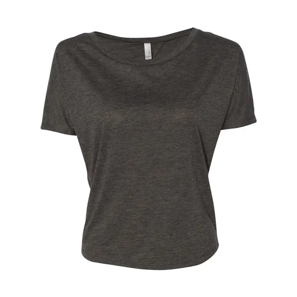 BELLA + CANVAS Women's Flowy Open Back Tee - BELLA + CANVAS Women's Flowy Open Back Tee - Image 0 of 3