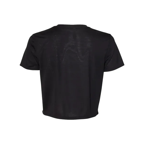 BELLA + CANVAS Women's Flowy Crop Tee - BELLA + CANVAS Women's Flowy Crop Tee - Image 4 of 16