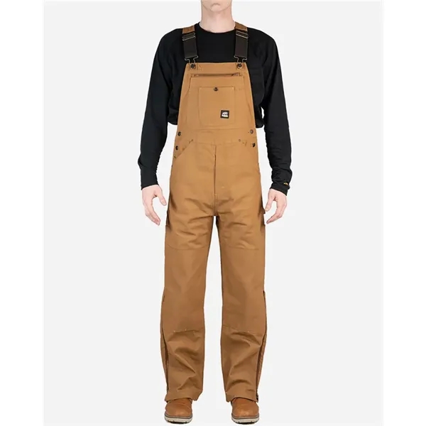 Berne Apparel Men's Slab Unlined Duck Bib Overall - Berne Apparel Men's Slab Unlined Duck Bib Overall - Image 0 of 14