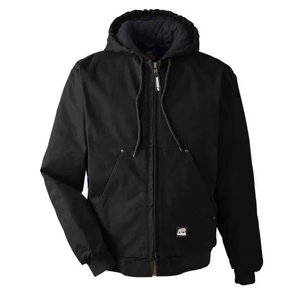 Berne Apparel Men's Heartland Washed Cotton Duck Hooded J... - Berne Apparel Men's Heartland Washed Cotton Duck Hooded J... - Image 2 of 3