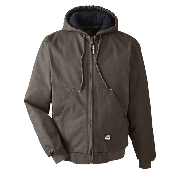 Berne Apparel Men's Heartland Washed Cotton Duck Hooded J... - Berne Apparel Men's Heartland Washed Cotton Duck Hooded J... - Image 3 of 3