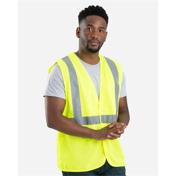 Berne Apparel Unisex Hi-Vis Class 2 Economy Vest - Berne Apparel Unisex Hi-Vis Class 2 Economy Vest - Image 0 of 2