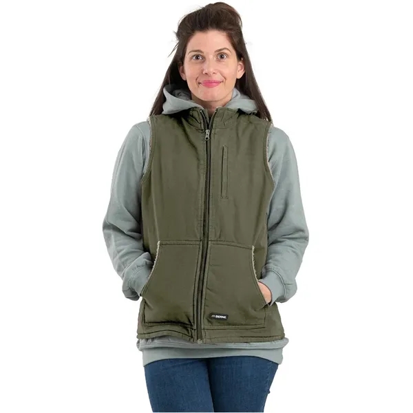 Berne Apparel Women's Sherpa-Lined Softstone Duck Vest - Berne Apparel Women's Sherpa-Lined Softstone Duck Vest - Image 0 of 0