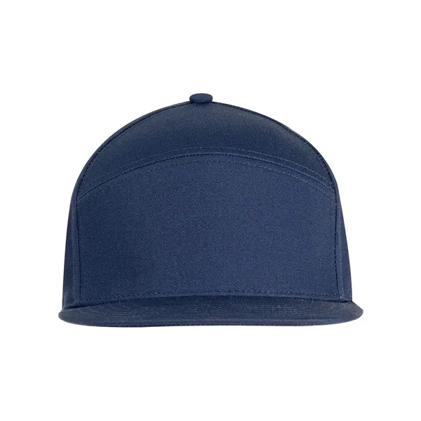 Big Accessories Hybrid Flat Bill Cap - Big Accessories Hybrid Flat Bill Cap - Image 7 of 10