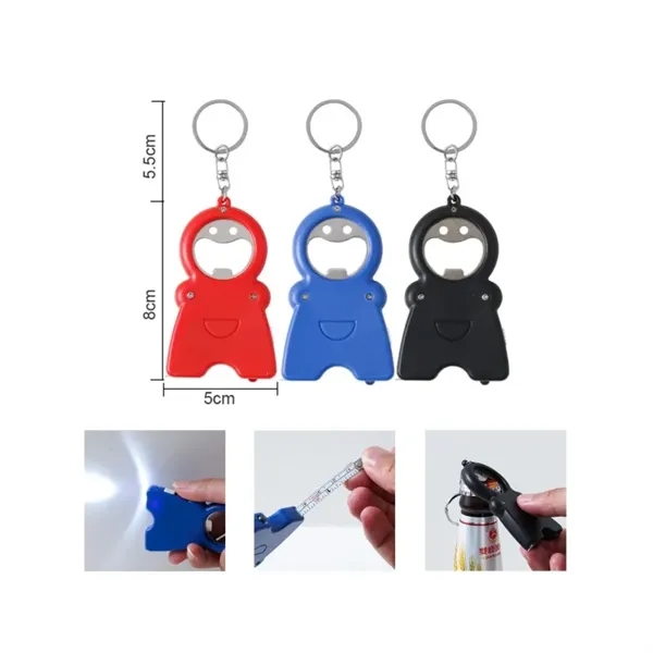 4 In 1 Multifunctional Keychain With Bottle Opener - 4 In 1 Multifunctional Keychain With Bottle Opener - Image 1 of 1