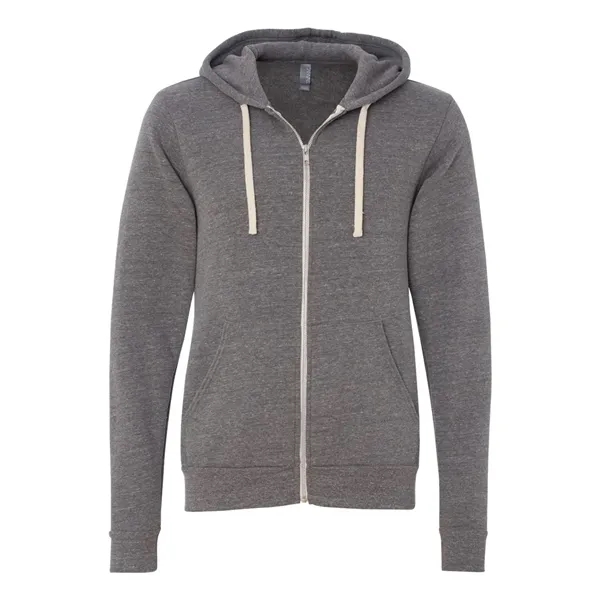 BELLA + CANVAS Unisex Triblend Sponge Fleece Full-Zip Hoo...
