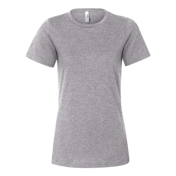 Custom BELLA + CANVAS Women's Relaxed Fit Heather CVC Tee