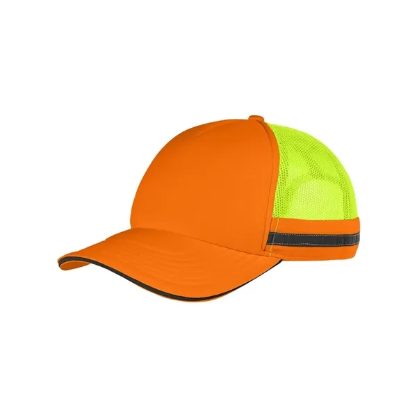 Custom Big Accessories Safety Trucker Cap